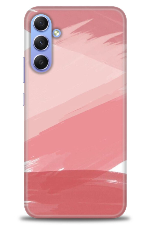 Samsung Galaxy S24 Kılıf HD Baskılı Kılıf - Pembe Palet