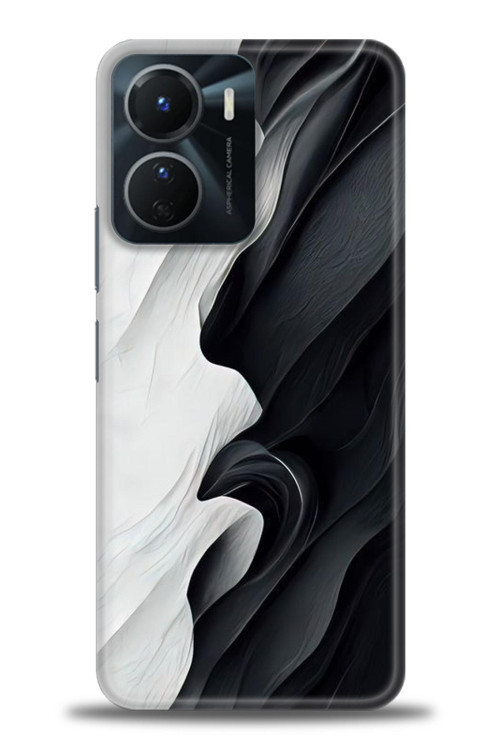Tecno Spark 9 Pro Kılıf HD Baskılı Kılıf - Black and White