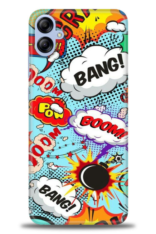 Samsung Galaxy A05 Kılıf HD Baskılı Kılıf - Bang Boom