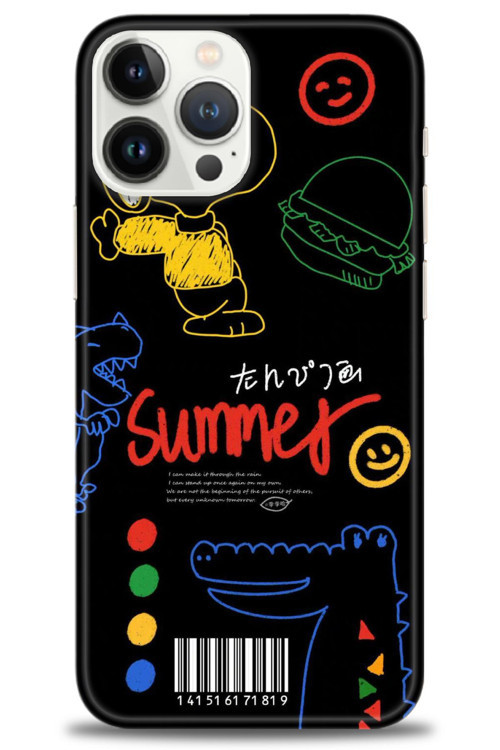 Tecno Spark 10 Pro Kılıf HD Baskılı Kılıf - Summer