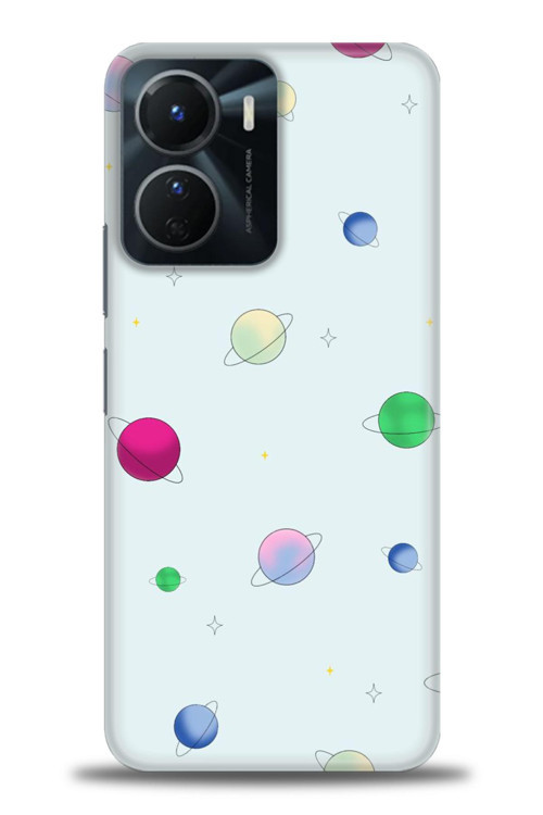 Tecno Spark 9 Pro Kılıf HD Baskılı Kılıf - Gezegenler Çizim