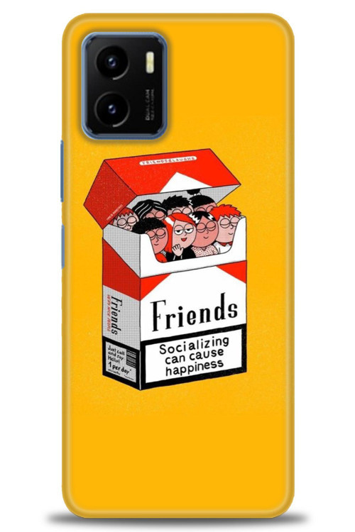 Vivo Y21 Kılıf HD Baskılı Kılıf - Friends