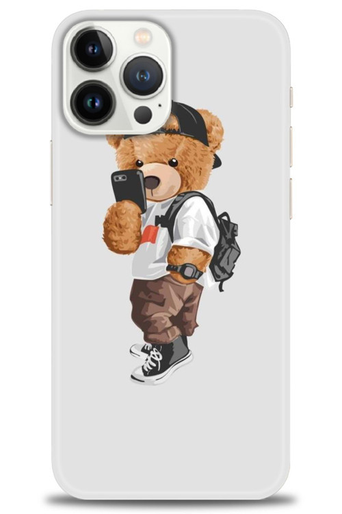 Tecno Spark 10 Pro Kılıf HD Baskılı Kılıf - Teddy Bear Cool