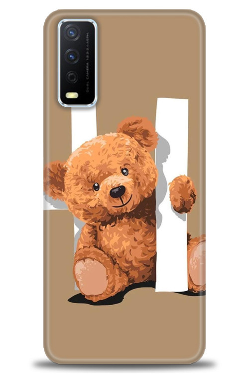 Vivo Y11S Kılıf HD Baskılı Kılıf - Teddy Hı