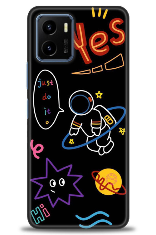 Vivo Y15S Kılıf HD Baskılı Kılıf - Yes