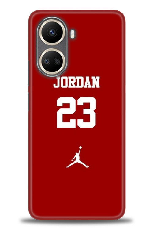 Tecno Camon 19 Neo Kılıf HD Baskılı Kılıf - Jordan Kırmızı