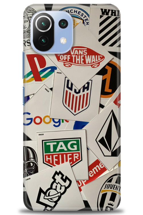 Xiaomi Mi 11 Lite Kılıf HD Baskılı Kılıf - Off The Wall
