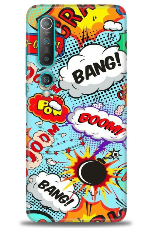 Xiaomi Mi 10 Kılıf HD Baskılı Kılıf - Bang Boom