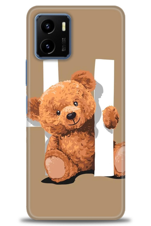 Vivo Y33S Kılıf HD Baskılı Kılıf - Teddy Hı