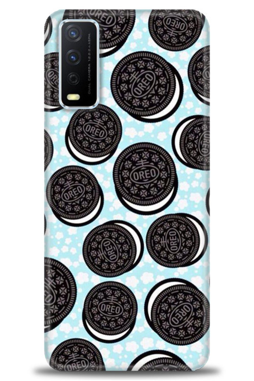 Vivo Y20 Kılıf HD Baskılı Kılıf - Oreo
