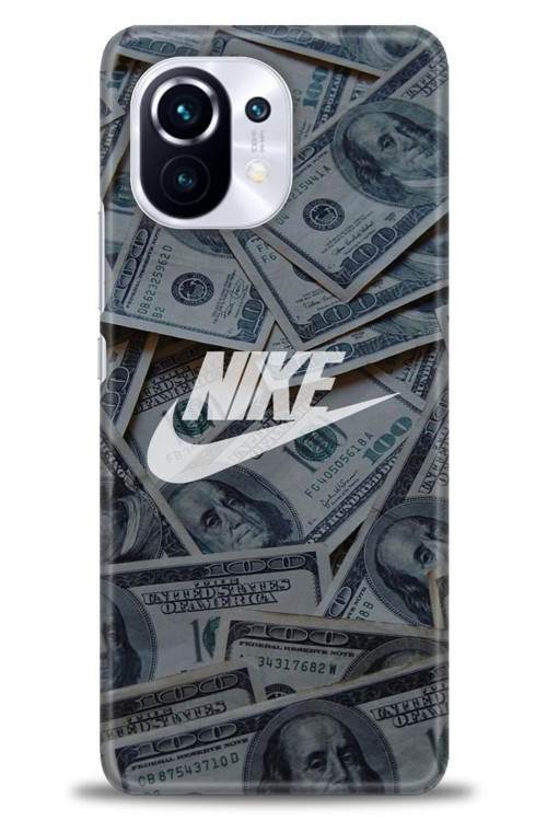 Xiaomi Mi 11 Kılıf HD Baskılı Kılıf - Nike Dolar