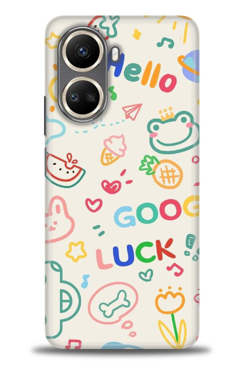 Tecno Camon 19 Pro Kılıf HD Baskılı Kılıf - Goog Luck