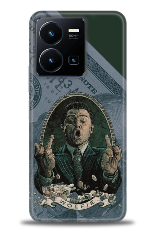 Vivo Y35 Kılıf HD Baskılı Kılıf - Dolar