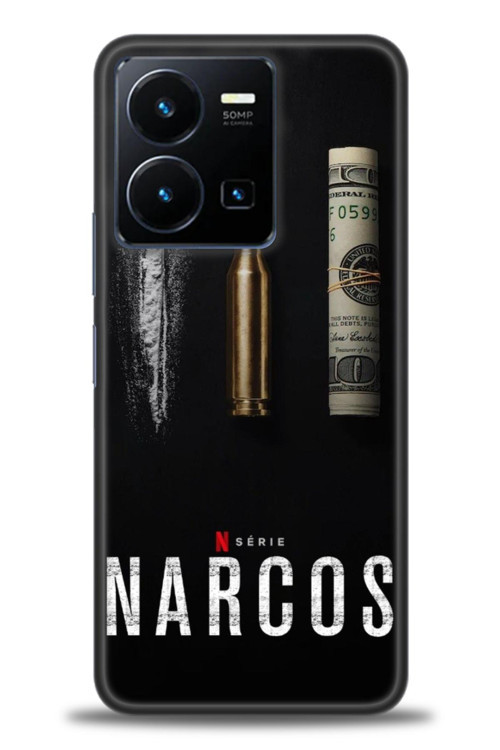 Vivo Y35 Kılıf HD Baskılı Kılıf - Narcos