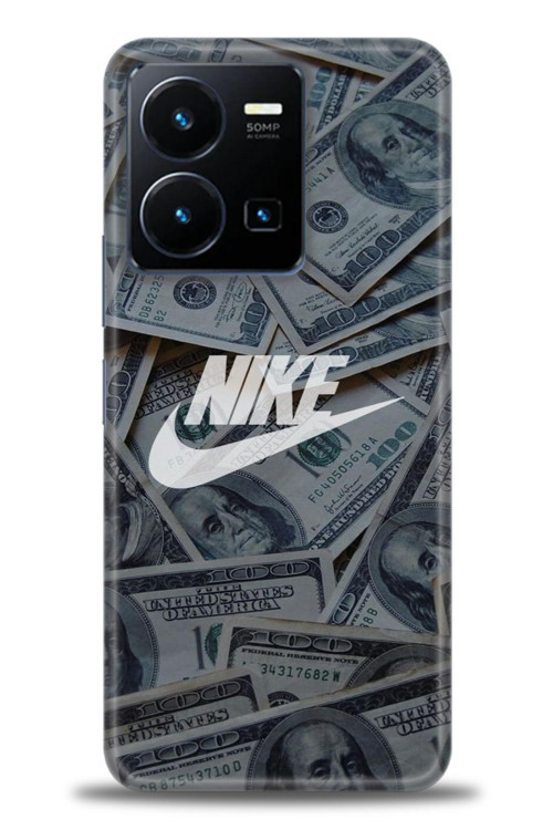 Vivo Y35 Kılıf HD Baskılı Kılıf - Nike Dolar