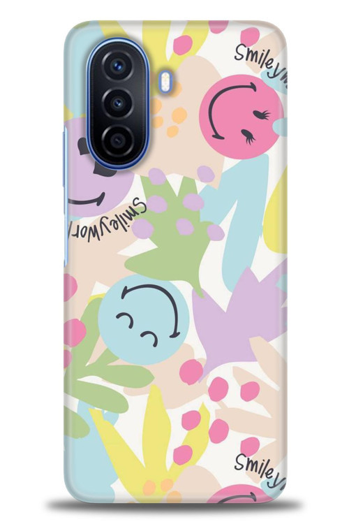 Tecno Pova Neo 2 Kılıf HD Baskılı Kılıf - Smiley World