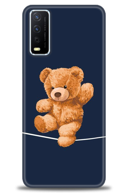 Vivo Y20S Kılıf HD Baskılı Kılıf - İpteki Teddy