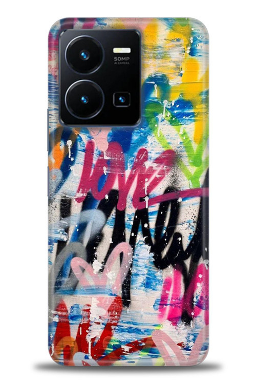 Vivo Y35 Kılıf HD Baskılı Kılıf - Lovee