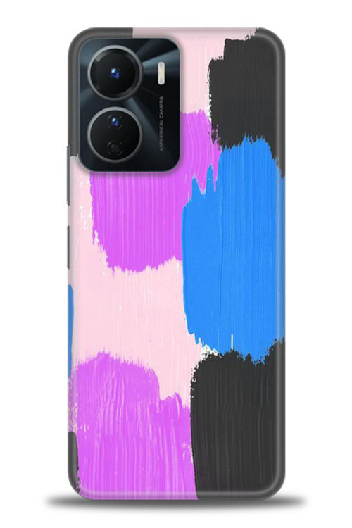 Tecno Spark 9 Pro Kılıf HD Baskılı Kılıf - Mor Siyah