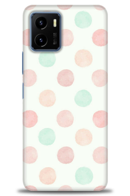Vivo Y21S Kılıf HD Baskılı Kılıf - Blue Pink