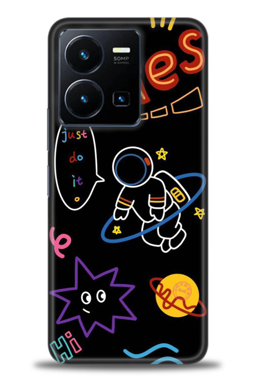 Vivo Y35 Kılıf HD Baskılı Kılıf - Yes