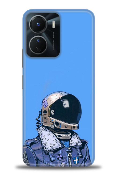 Tecno Spark 9 Pro Kılıf HD Baskılı Kılıf - Mavi Astronot