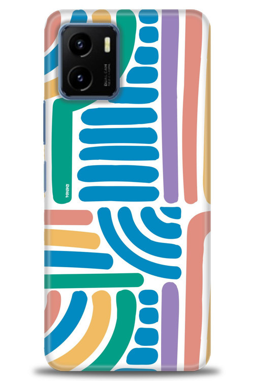 Vivo Y21S Kılıf HD Baskılı Kılıf - Joy