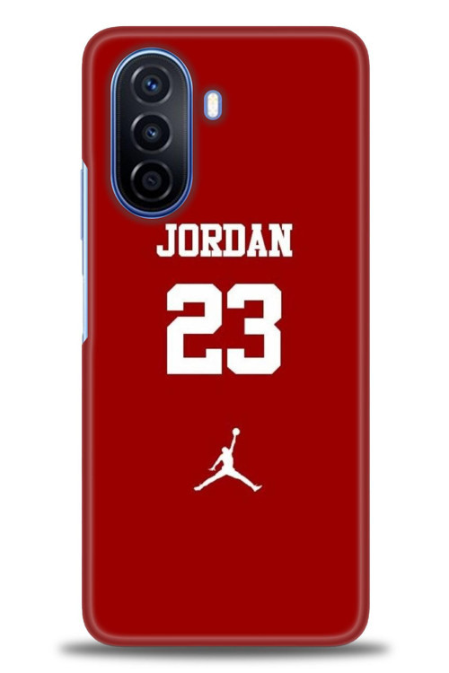 Tecno Spark 8C Kılıf HD Baskılı Kılıf - Jordan Kırmızı