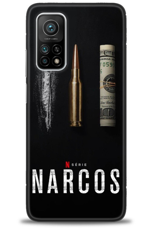 Xiaomi Mi 10T Kılıf HD Baskılı Kılıf - Narcos