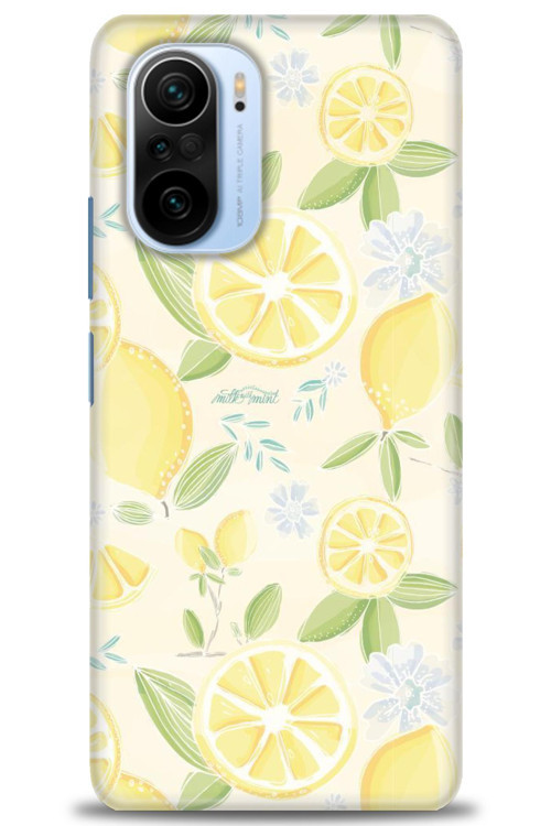 Xiaomi Mi 11i Kılıf HD Baskılı Kılıf - Limon