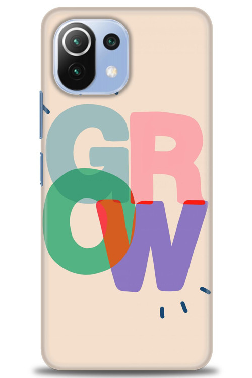 Xiaomi Mi 11 Lite Kılıf HD Baskılı Kılıf - Grow