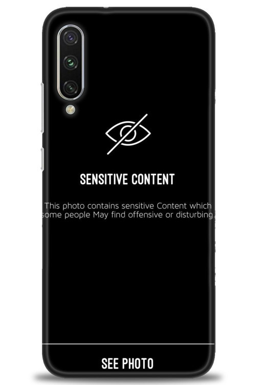 Xiaomi Mi A3 Kılıf HD Baskılı Kılıf - Sensitive Content