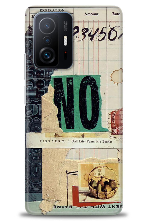 Xiaomi Mi 11T Kılıf HD Baskılı Kılıf - Risk