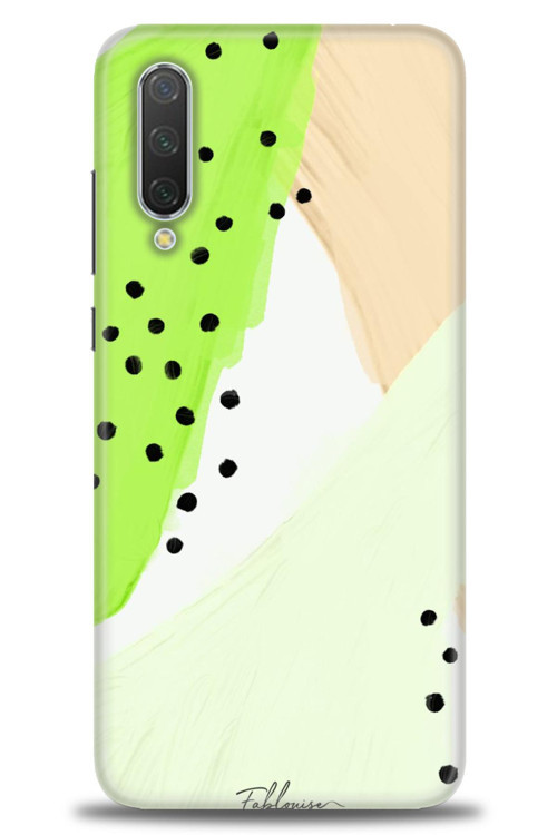 Xiaomi Mi 9 SE Kılıf HD Baskılı Kılıf - Fıstık Yeşili