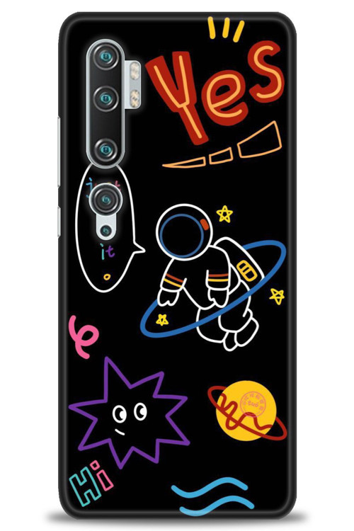 Xiaomi Mi Note 10 Kılıf HD Baskılı Kılıf - Yes
