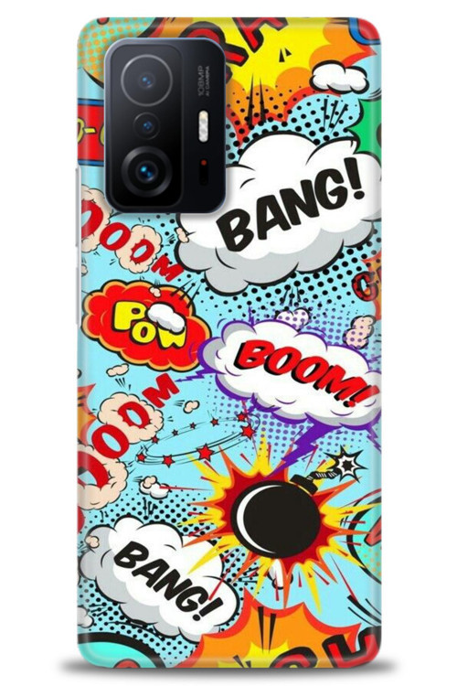 Xiaomi Mi 11T Kılıf HD Baskılı Kılıf - Bang Boom