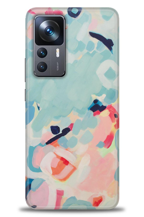 Xiaomi Mi 12T Kılıf HD Baskılı Kılıf - Mavi