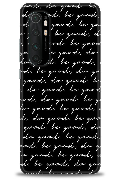 Xiaomi Mi Note 10 Lite Kılıf HD Baskılı Kılıf - Do Good