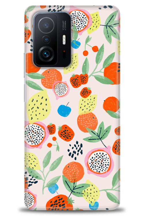 Xiaomi Mi 11T Kılıf HD Baskılı Kılıf - Ejder Meyvesi