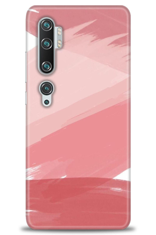 Xiaomi Mi Note 10 Kılıf HD Baskılı Kılıf - Pembe Palet