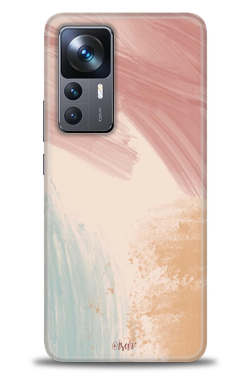 Xiaomi Mi 12T Kılıf HD Baskılı Kılıf - Soft Renkler