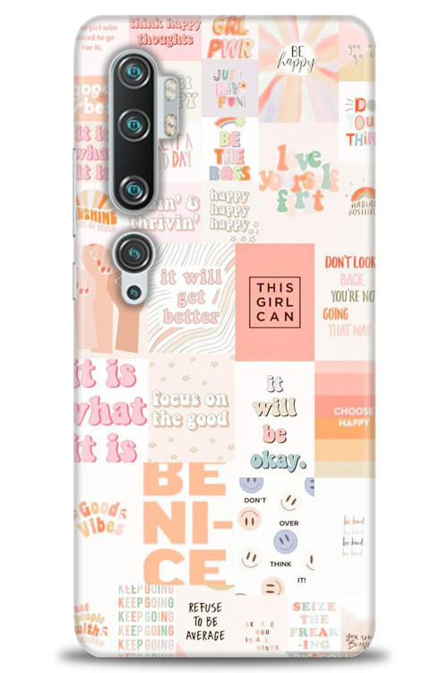 Xiaomi Mi Note 10 Kılıf HD Baskılı Kılıf - This Girl Can