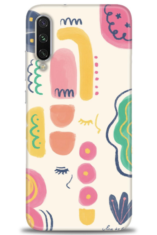 Xiaomi Mi A3 Kılıf HD Baskılı Kılıf - Çizim