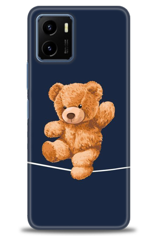 Vivo Y21 Kılıf HD Baskılı Kılıf - İpteki Teddy