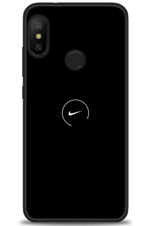 Xiaomi Mi A2 Lite Kılıf HD Baskılı Kılıf - Nike