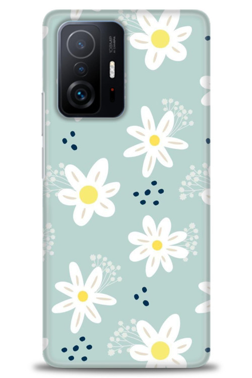 Xiaomi Mi 11T Pro Kılıf HD Baskılı Kılıf - Papatyalar