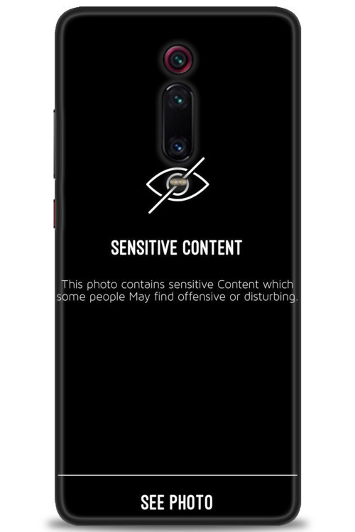 Xiaomi Mi 9T Kılıf HD Baskılı Kılıf - Sensitive Content