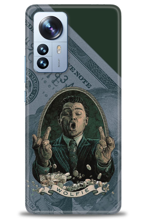 Xiaomi Mi 12 Kılıf HD Baskılı Kılıf - Dolar