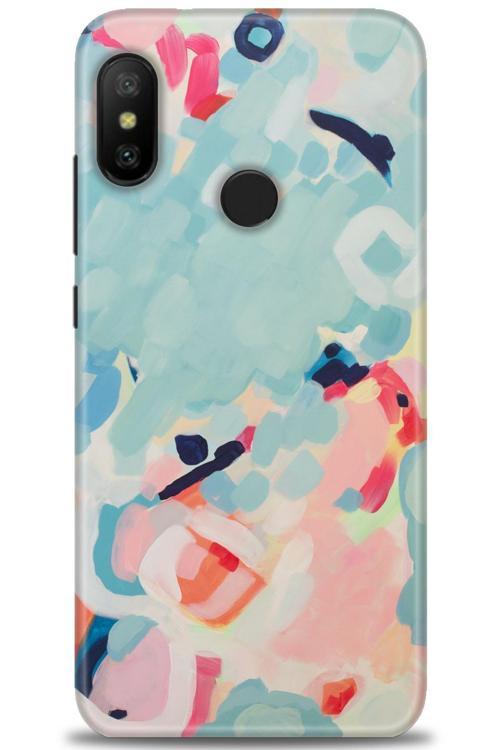 Xiaomi Mi A2 Lite Kılıf HD Baskılı Kılıf - Mavi