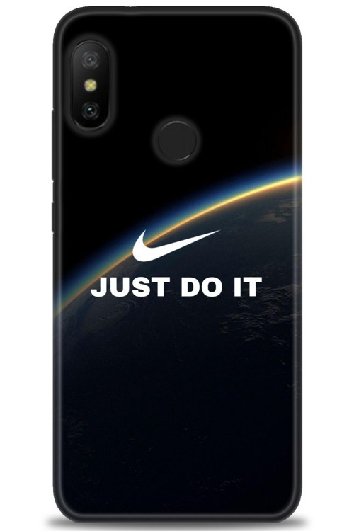 Xiaomi Mi A2 Lite Kılıf HD Baskılı Kılıf - Nike Dünya